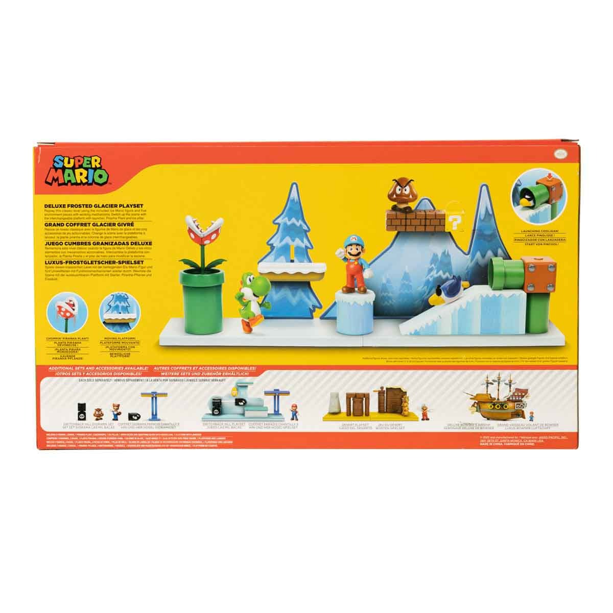 Playset Deluxe Geleira - Super Mario