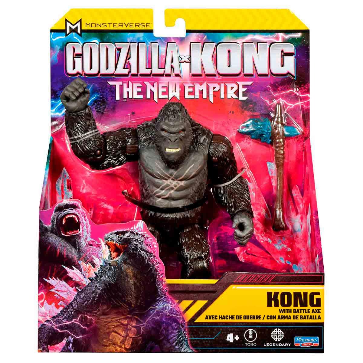 Boneco Kong de 14cm com Machado - Godzilla Novo Imperio