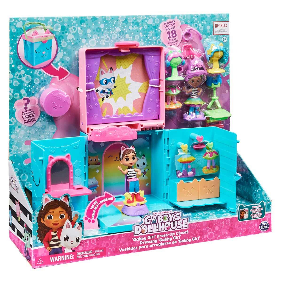 Gabby'S Dollhouse - Closet Arco-Íris Da Gabby