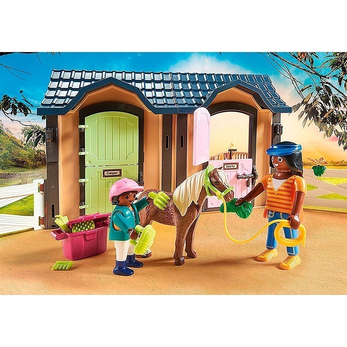 Playmobil - Aulas De Equitação - Country - 70995
