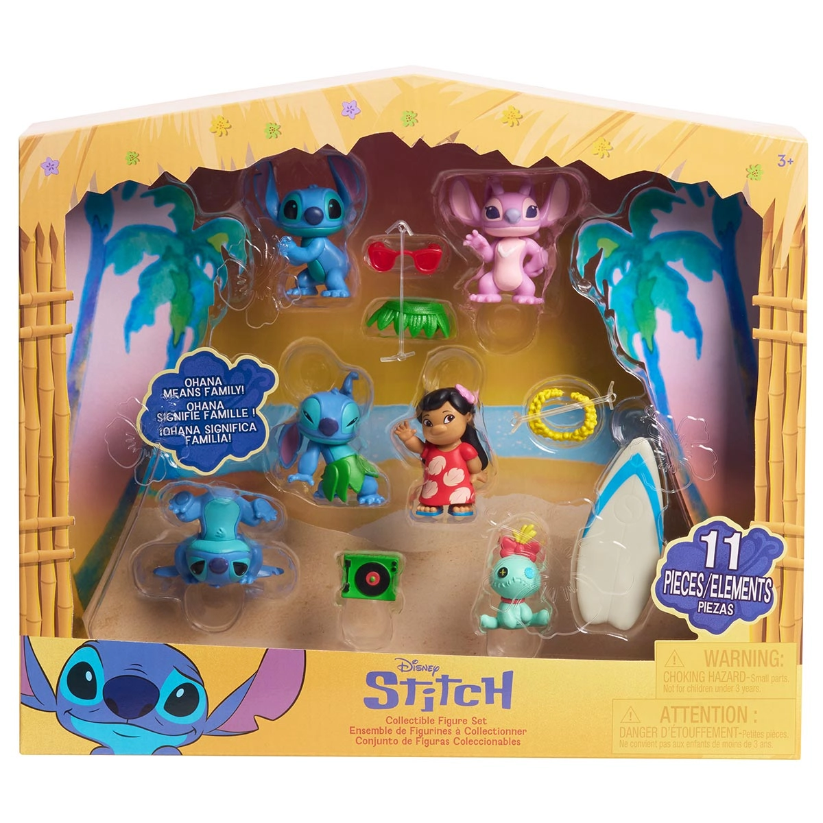 Stitch - Set De Bonecos Com Acessorios