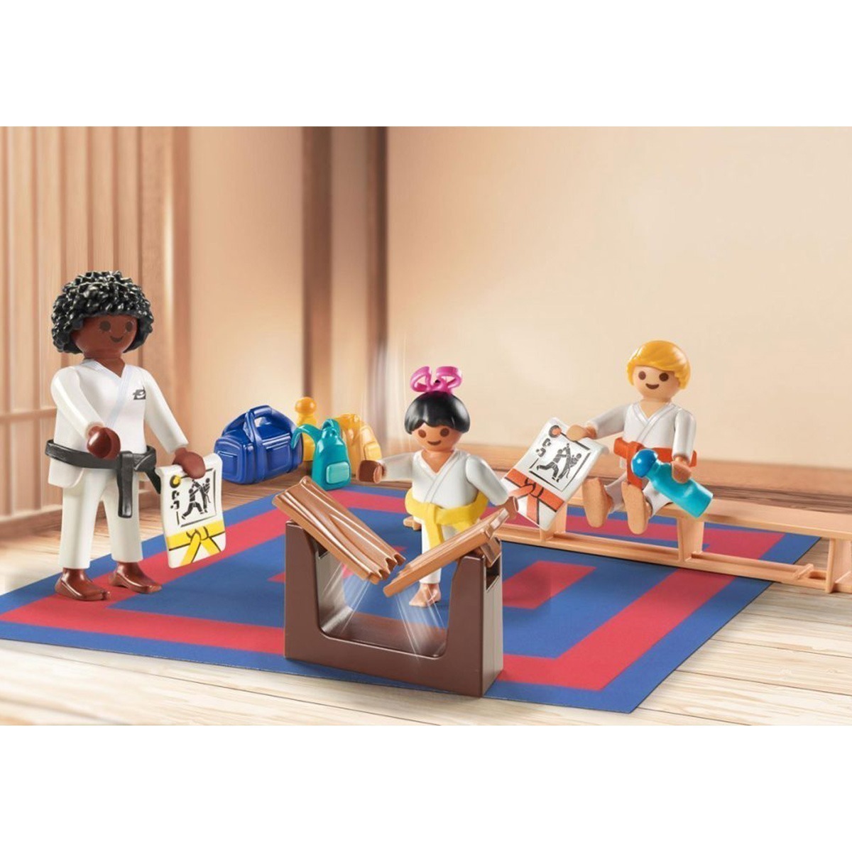 Playmobil - Set Classe De Karatê - Sports &Amp; Action 71186 Playmobil - Set Classe De Karatê - Sports &Amp; Action 71186