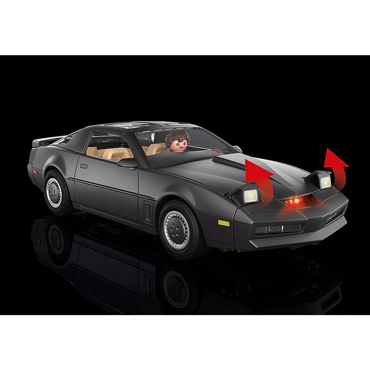 Playmobil - Super Máquina Cavaleiro Rider K.I.T.T - Knight Rider - 70924