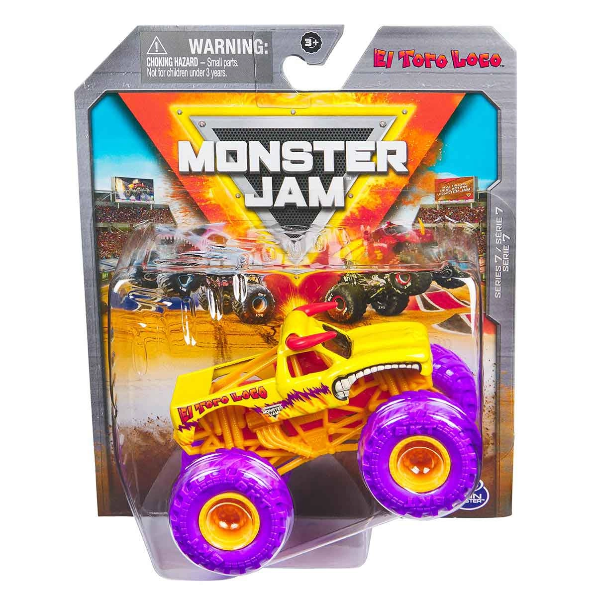 Carrinho El Toro Loco Série 7 Escala 1:64 - Monster Jam