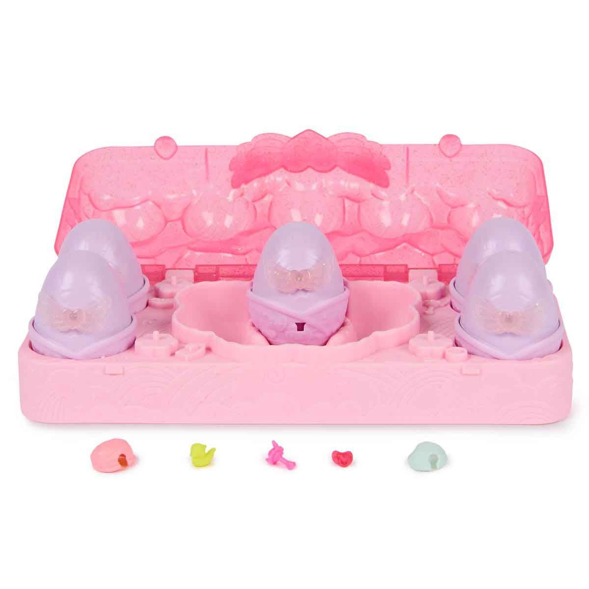 Pack Com 5 Ovos Surpresa - Hatchimals Alive Ranbow Splash