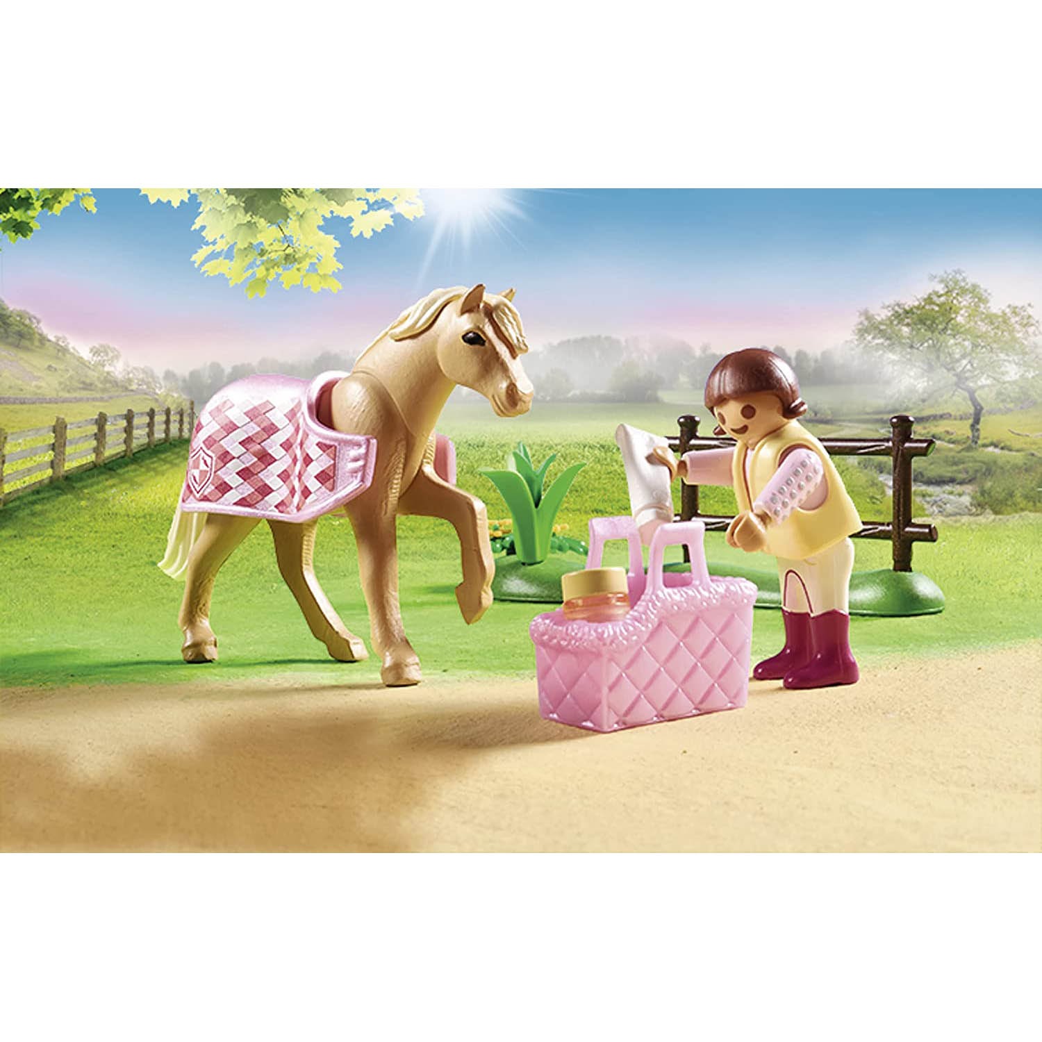 Playmobil - Pônei Alemão Colecionável - Country - 70521