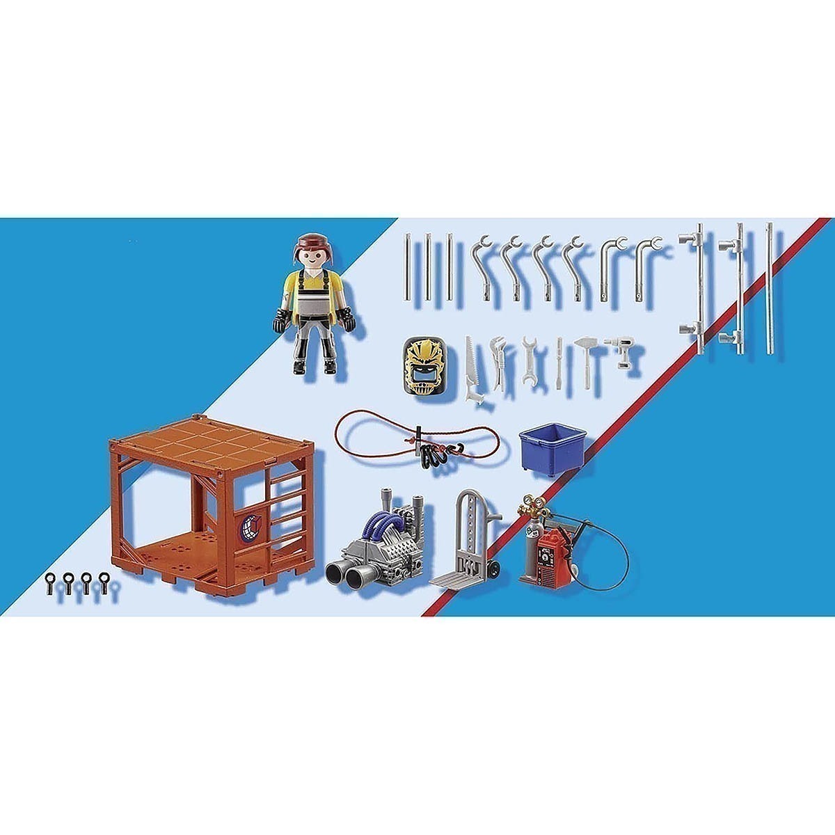 Playmobil - Fabricante De Conteiner - City Action - 70774