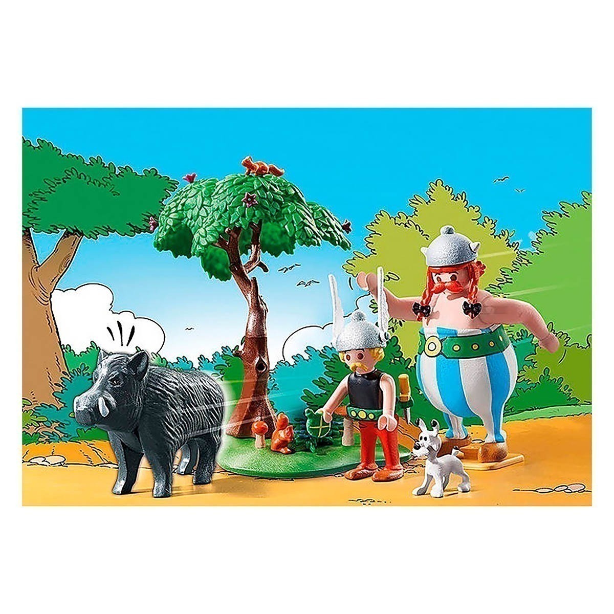 Playmobil - Caça Ao Javali - Asterix - 71160