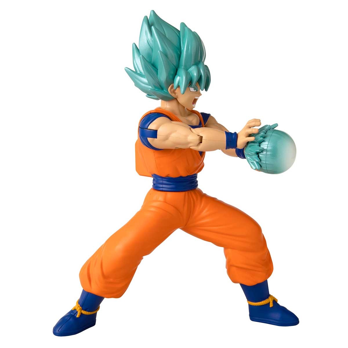 Boneco Goku Super Saiyajin Blue Kamehameha 14cm Dragon Ball