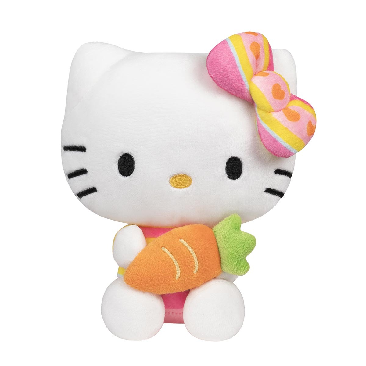 Pelucia Hello Kitty (Cenoura) de 20Cm - Hello Kitty Pascoa