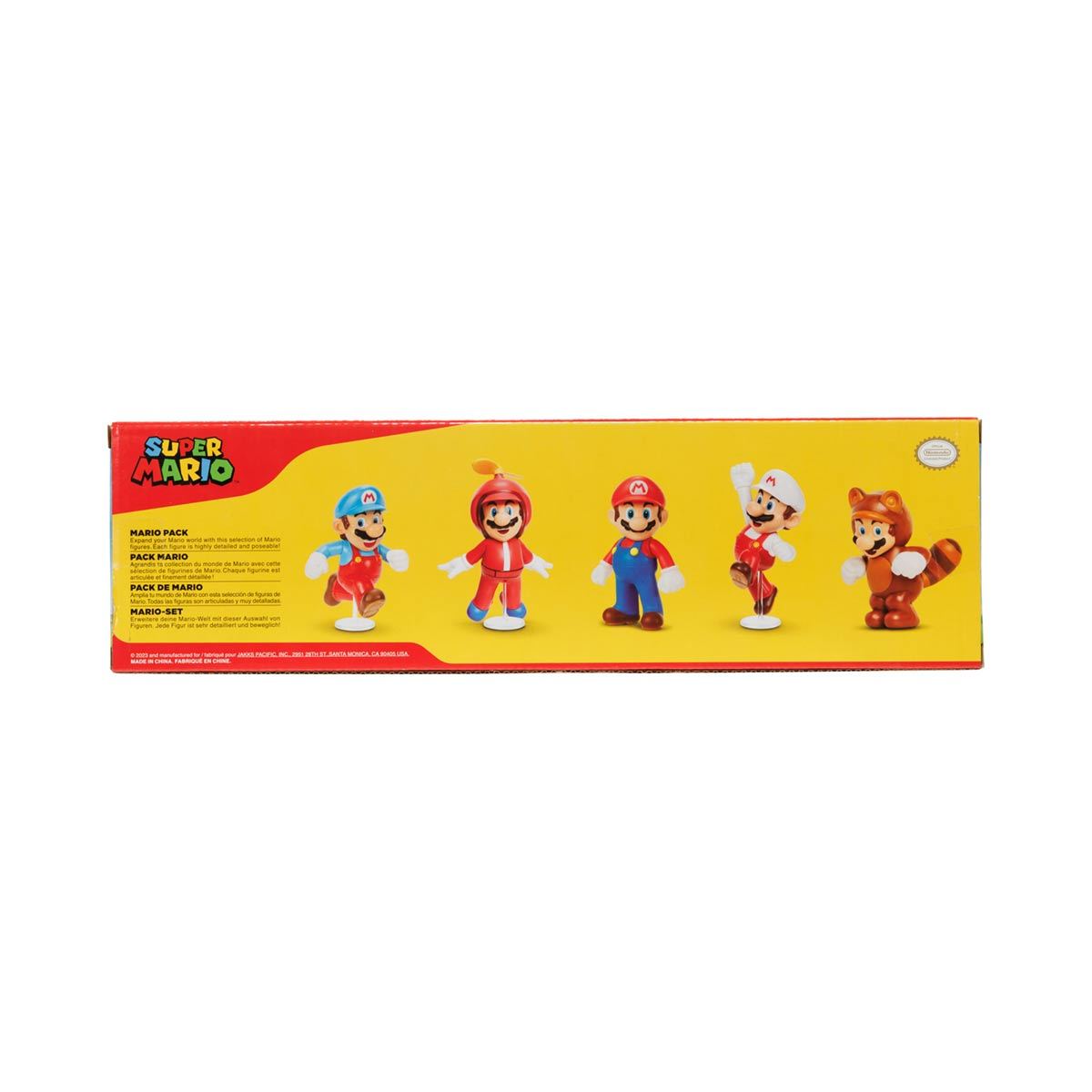 5 Bonecos Coleção Transformações Do Mario - Super Mario 5 Bonecos Coleção Transformações Do Mario - Super Mario
