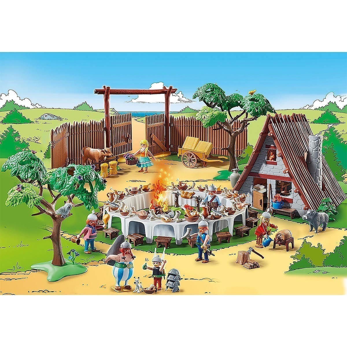 Playmobil - Grande Festival da Aldeia - Asterix - 70931