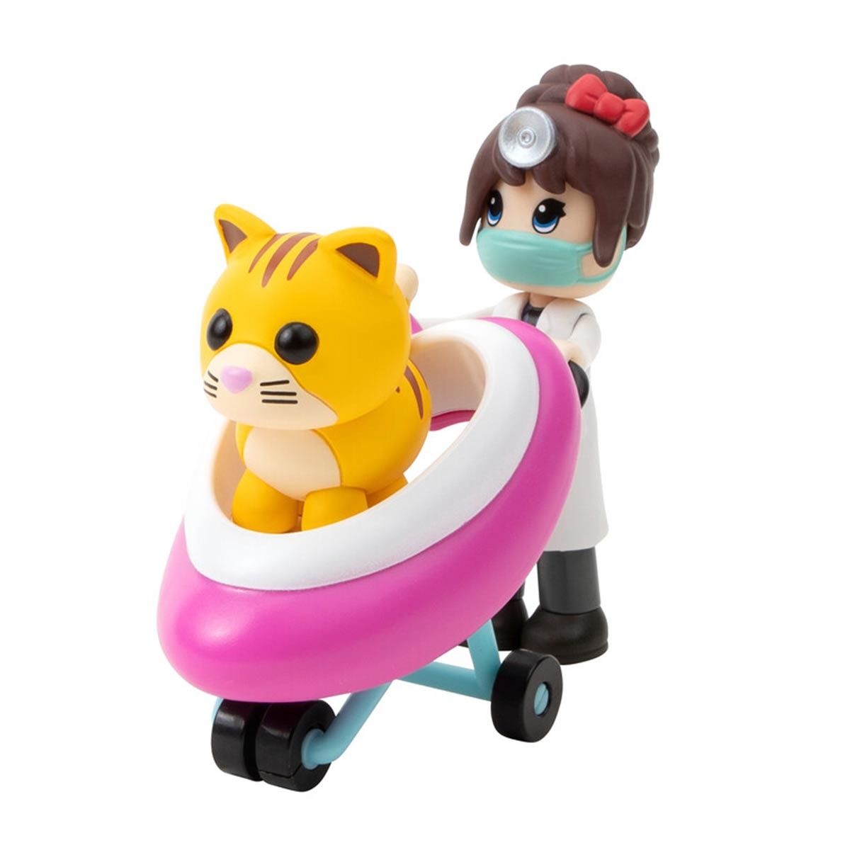 2 Bonecas Amigos E Pet - Hospital - Adopt Me