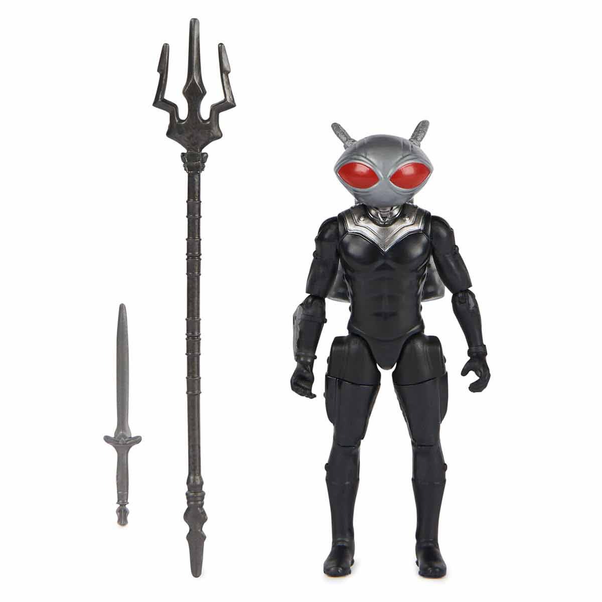 Boneco Arraia Negra 10Cm Com Acessórios - Filme Aquaman 2 Dc