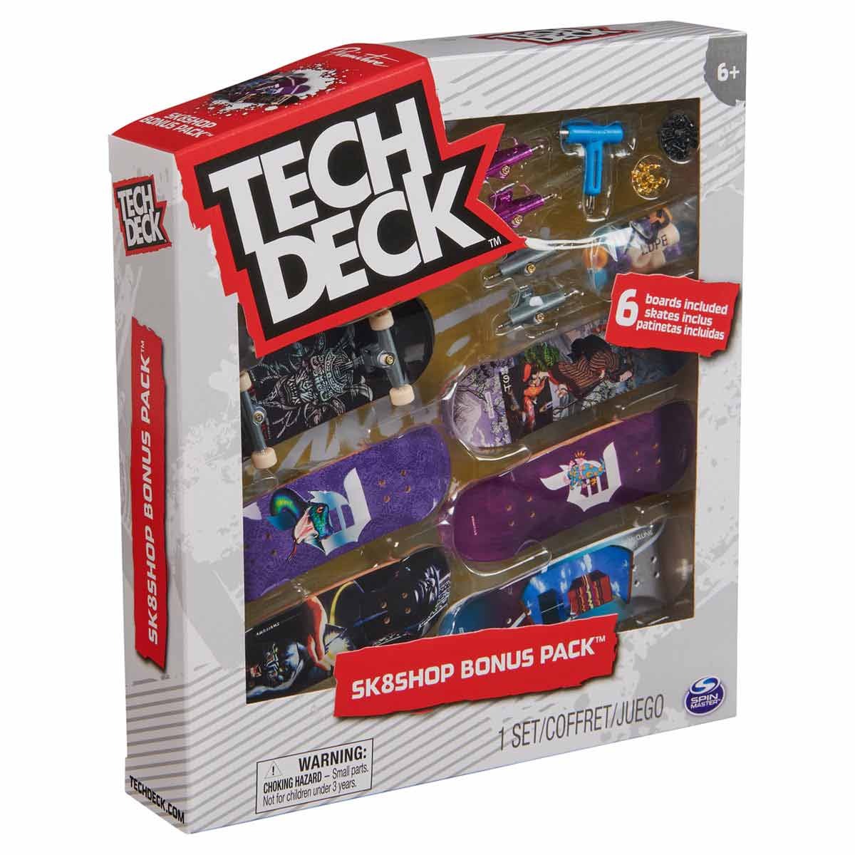 Kit 3 Skate De Dedo E Acessórios Primitive (Cobra)-Tech Deck