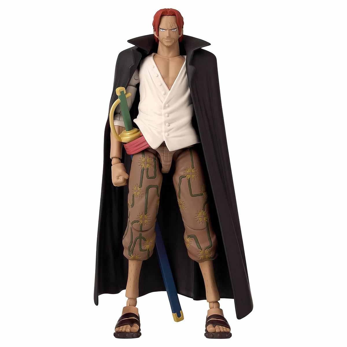 Boneco Articulado Shanks De 16Cm Colecionável - One Piece Boneco Articulado Shanks De 16Cm Colecionável - One Piece