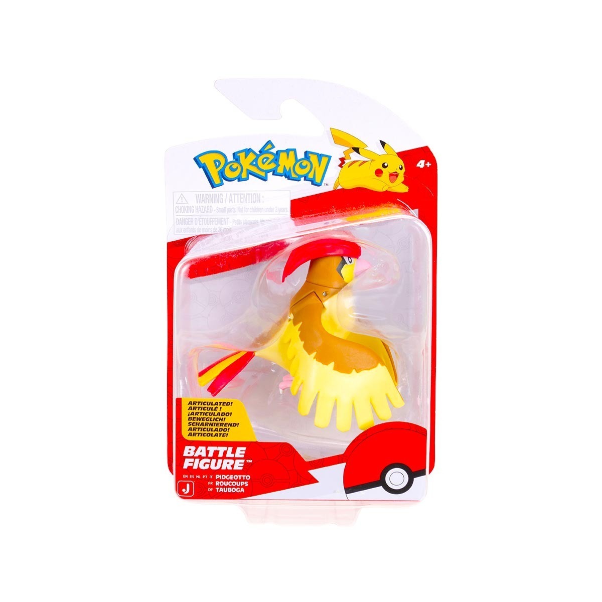 Boneco De Batalha Pidgeotto  - Pokémon