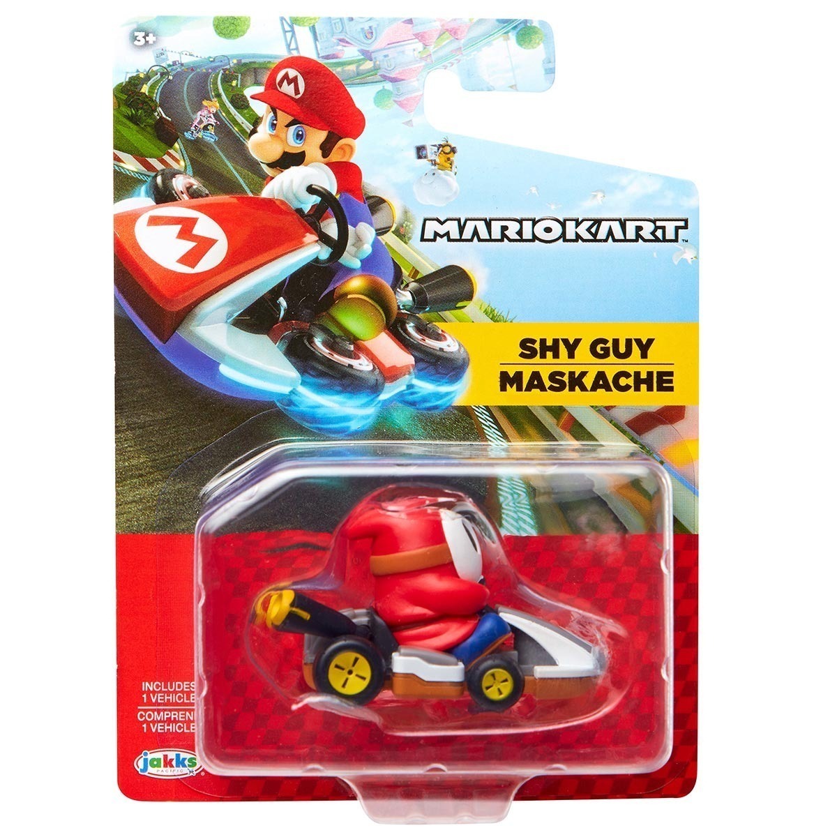 Carrinho do Shy Guy de 3cm - Mariokart
