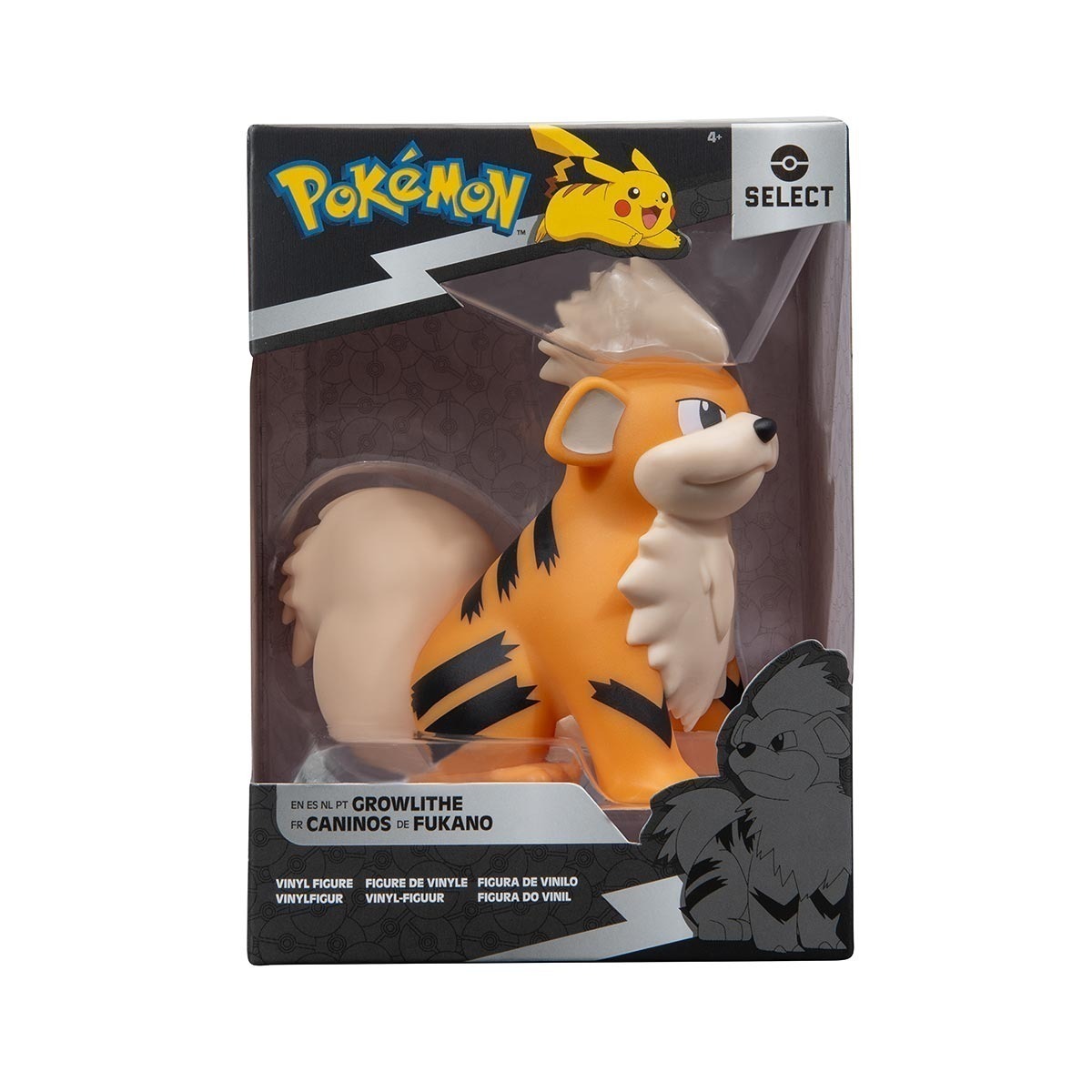 Pokemon - Boneco Vinil Growlithe 10cm