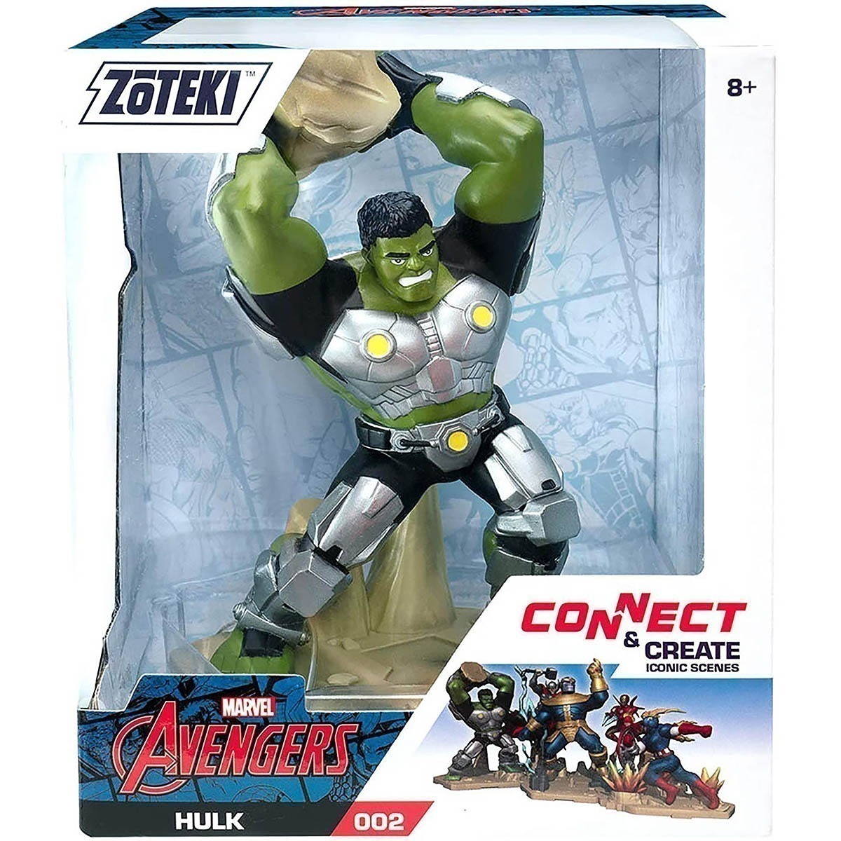 Zoteki - Os Vingadores - Hulk 15 Cm