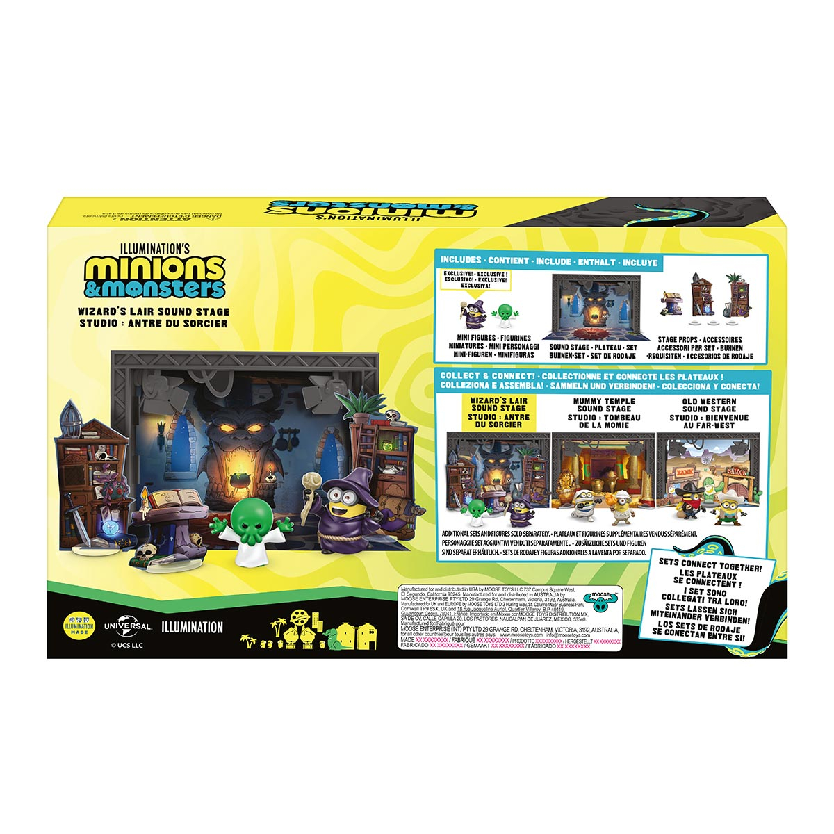 Cenário Toca do Feiticeiro com 2 Bonecos - Minions & Monstros