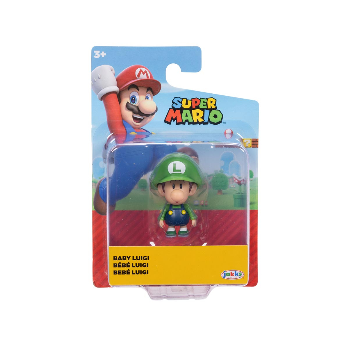 Boneco Articulado Baby Luigi de 6cm - Super Mario Boneco Articulado Baby Luigi de 6cm - Super Mario