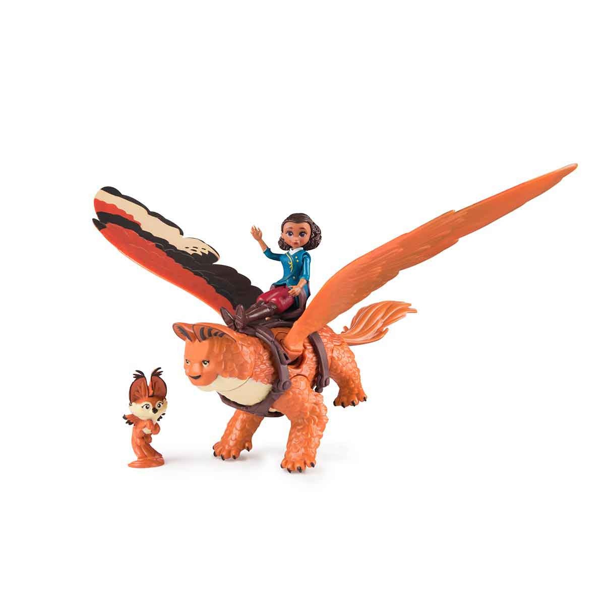 3 Bonecos Ellian, Grifo De Montaria E Filhote - Enfeiticados