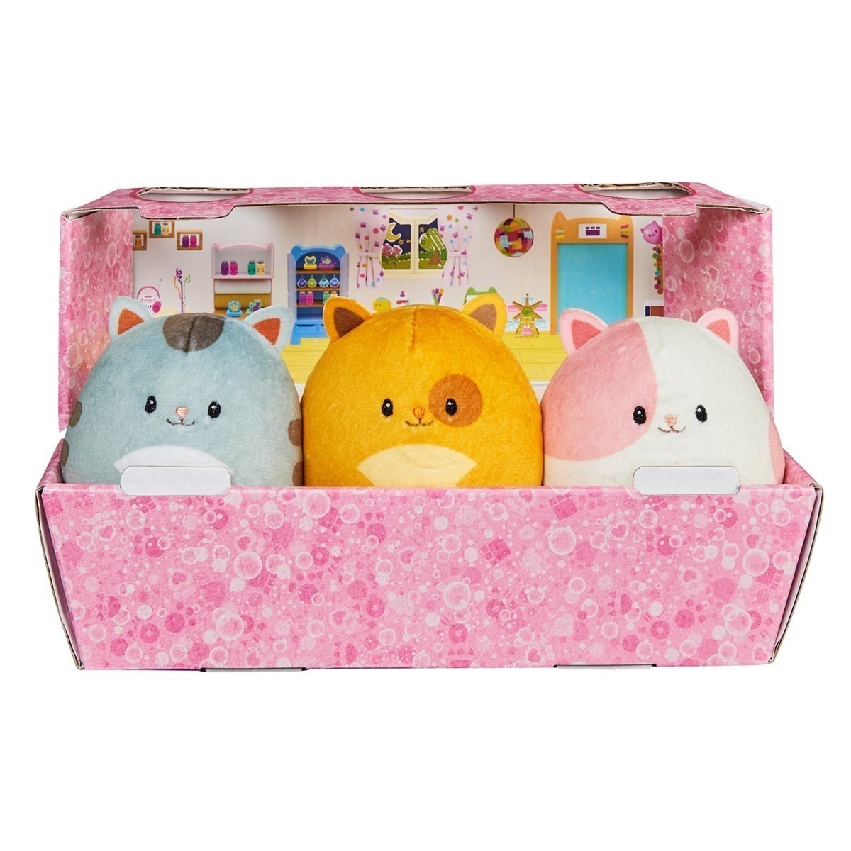 3 Pelucias De Hamster Kitties - Gabbys Dollhouse