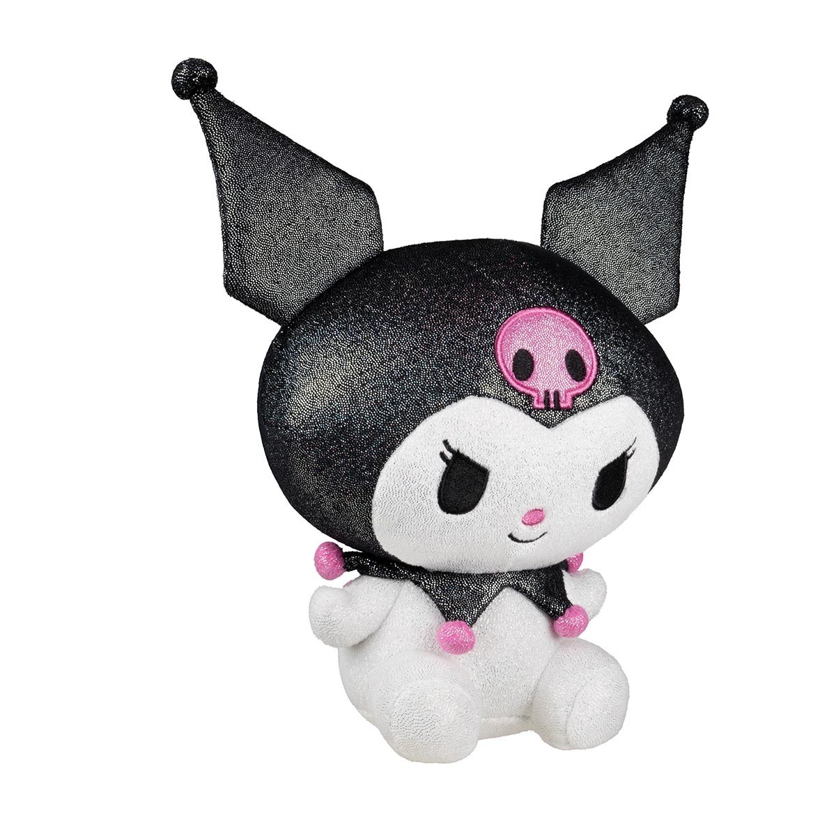 Pelúcia Kuromi Brilhante De 20Cm - Hello Kitty