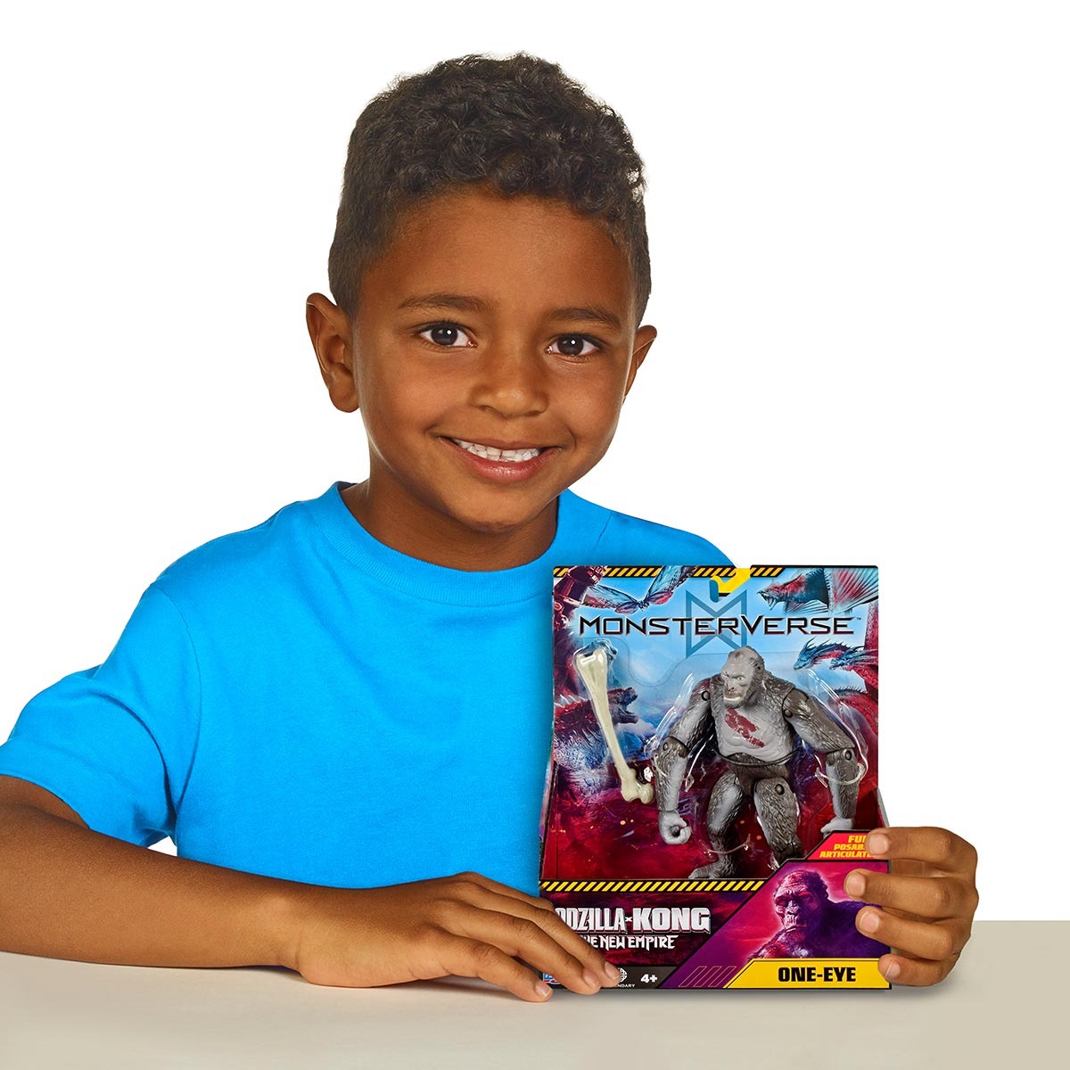 Boneco Zarolho de 15 cm - Godzilla x Kong Novo Império Boneco Zarolho de 15 cm - Godzilla x Kong Novo Império