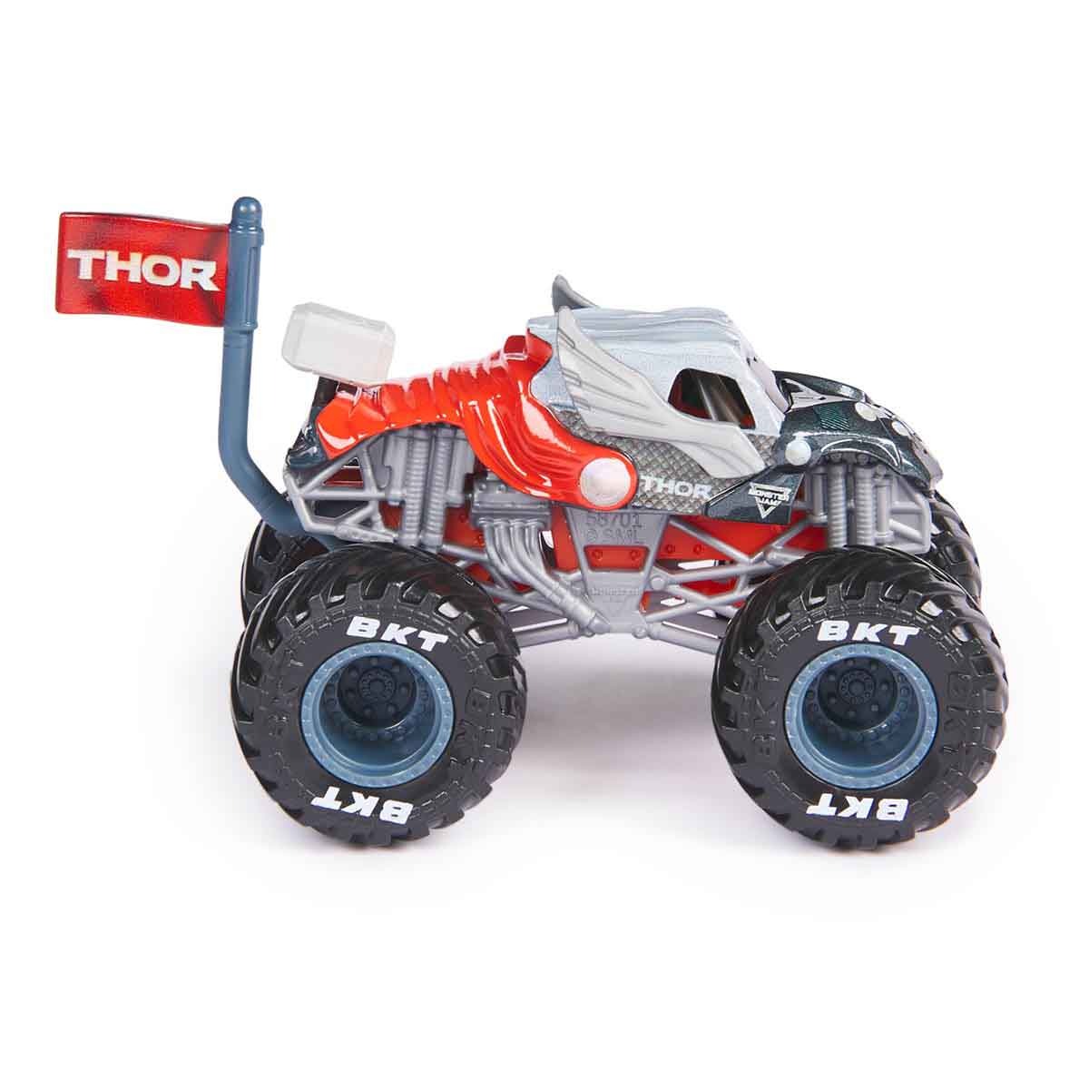 Carrinho Do Thor Escala 1:64 Marvel - Monster Jam