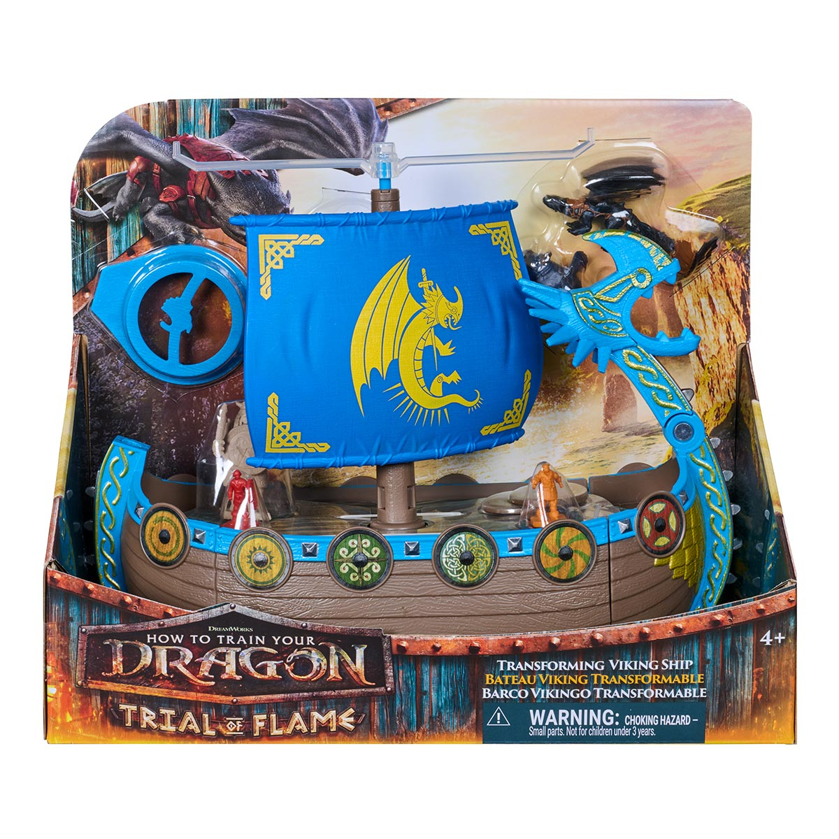 Playset Navio de Batalha Viking - Como Treinar o Seu Dragão