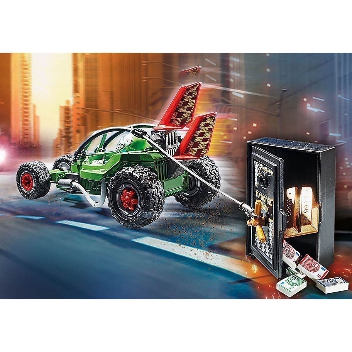 Playmobil - Go-Kart Fuga Da Polícia - City Action - 70577