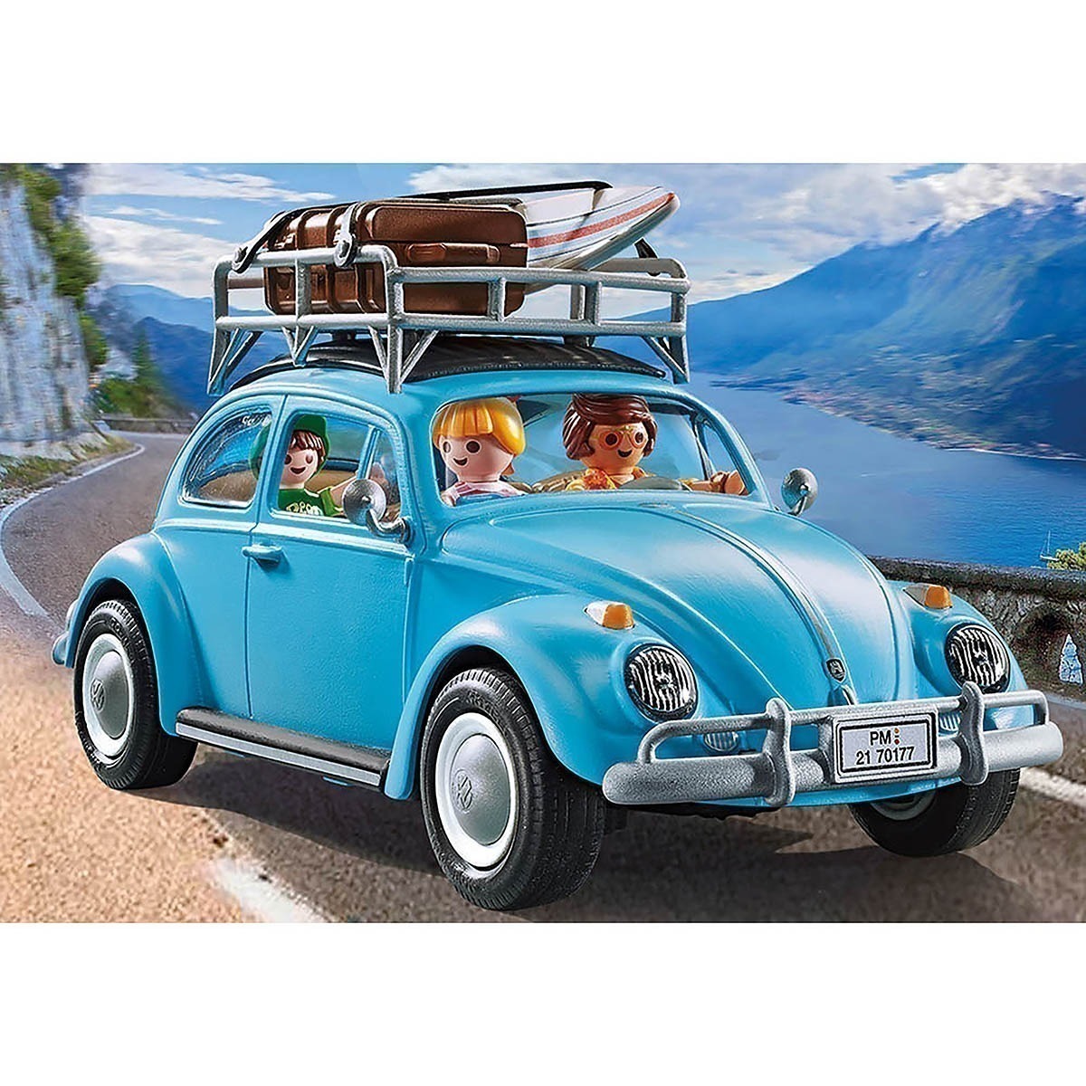 Playmobil - Fusca Com Bagageiro - Volkswagen - 70177