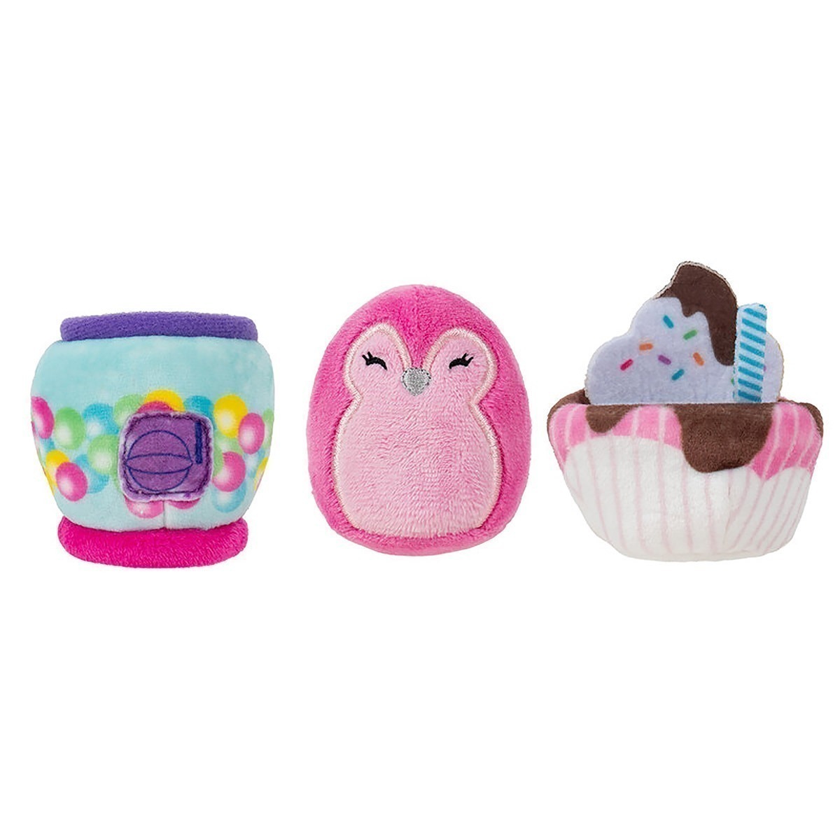 Squishville - Mini Squishmallows +2 Acessórios - Sweet Snacks