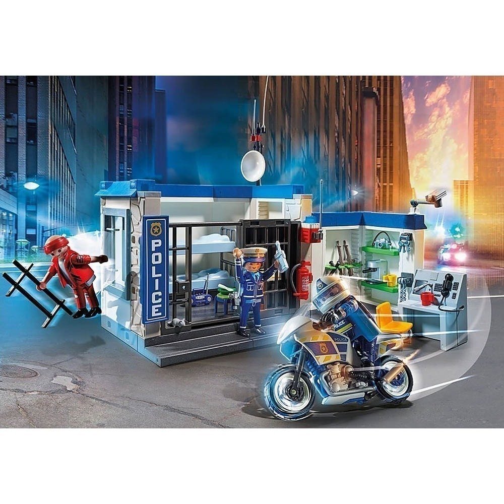 Playmobil - Fuga Da Prisão - City Action - 70568