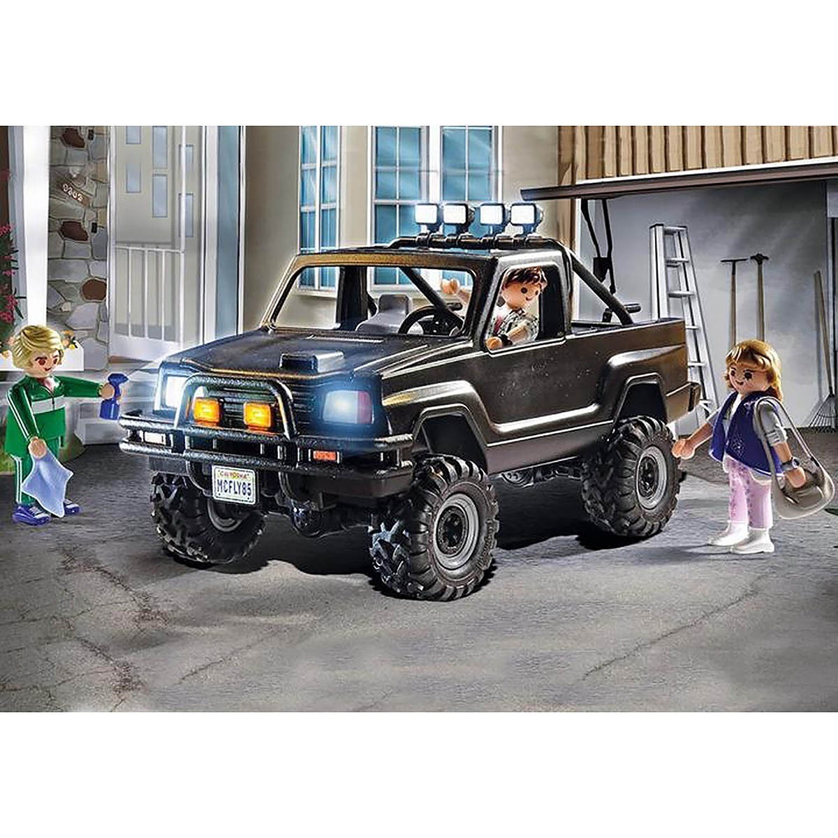 Playmobil - Pick-Up Marty Mcfly - De Volta Para O Futuro - 70633