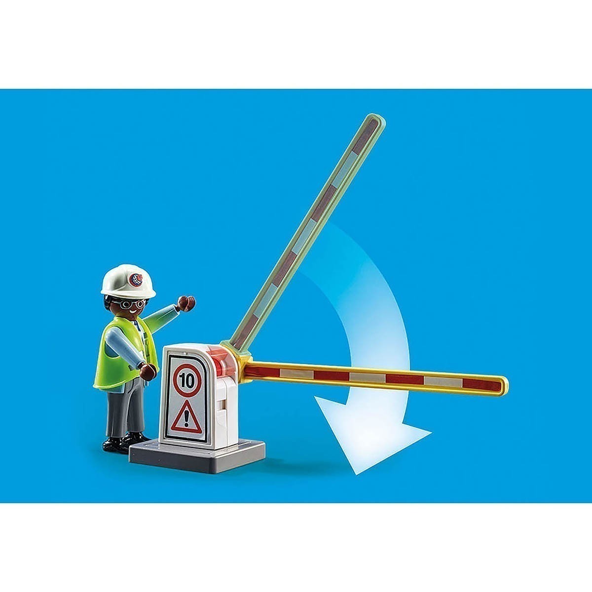 Playmobil - Armazenamento De Carga - City Action - 70773