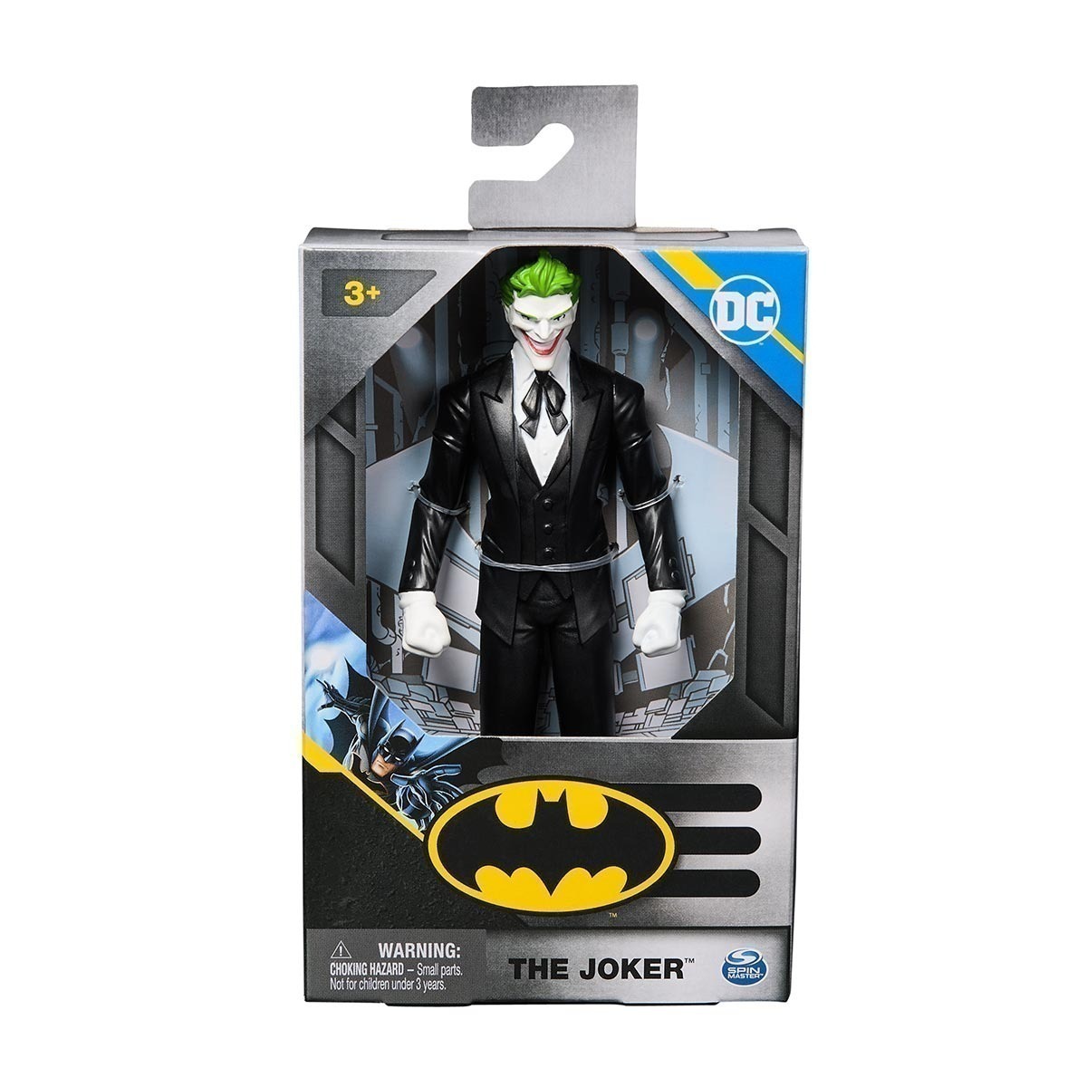 Boneco Coringa com Terno Preto De 15Cm - Dc Boneco Coringa com Terno Preto De 15Cm - Dc
