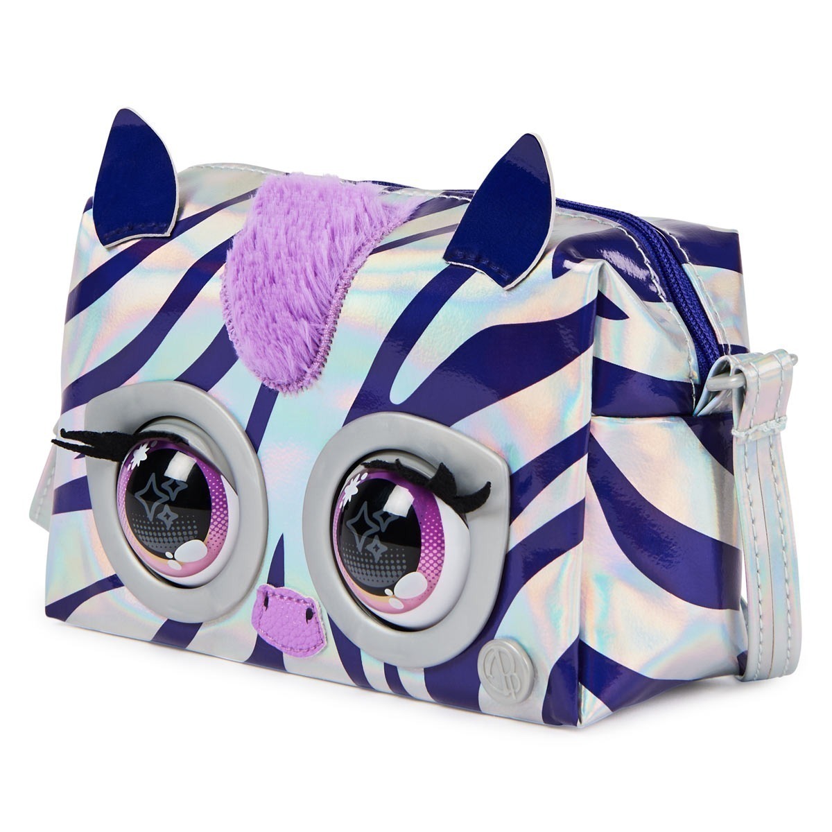 Purse Pets - Metalica Magia Zebra Solido Purse Pets - Metalica Magia Zebra Solido