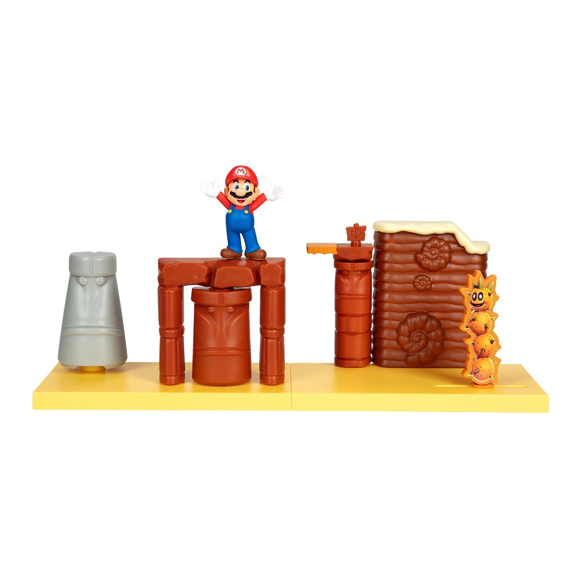 Playset Deserto com Boneco Mario - Super Mario