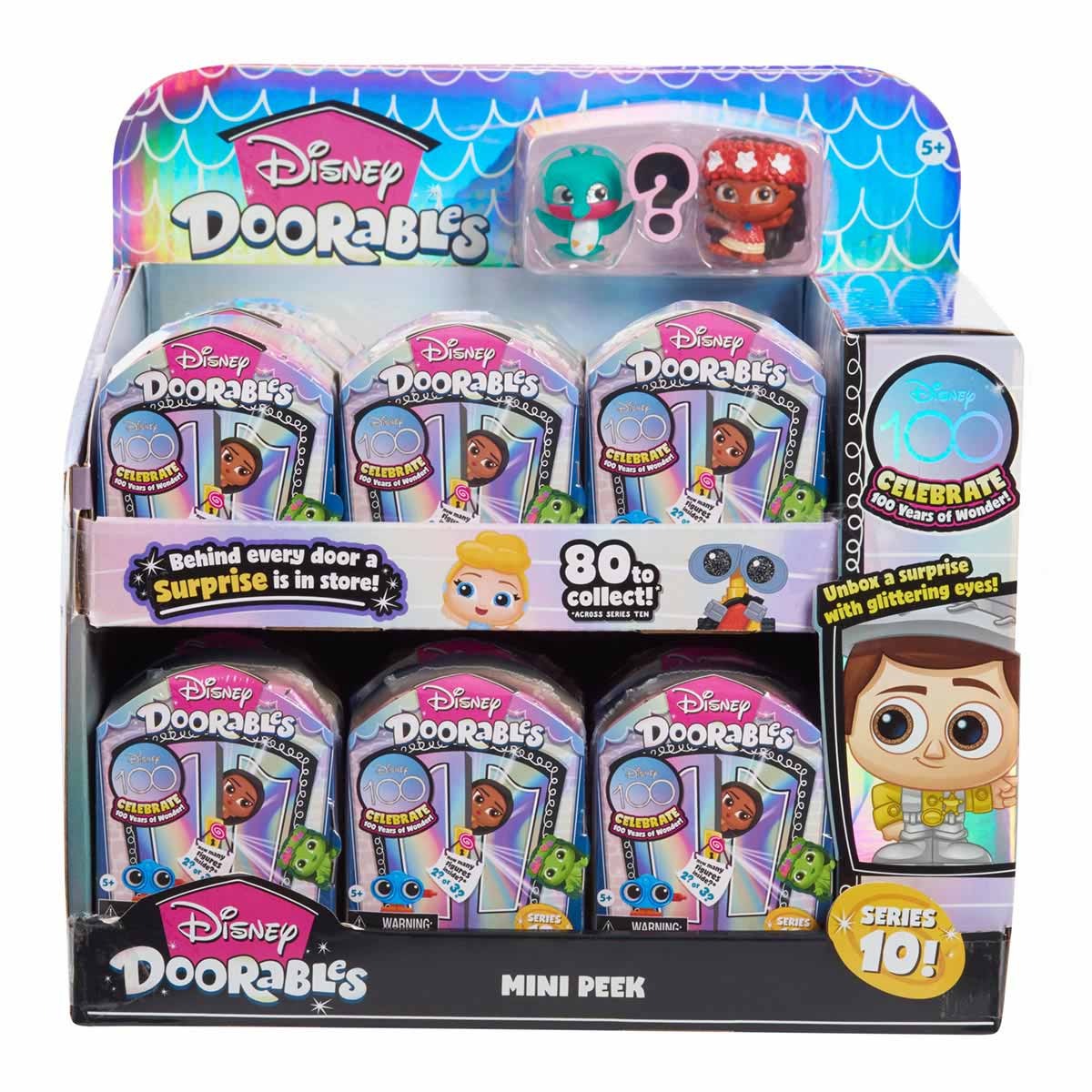 Mini Pack Com 2 Ou 3 Bonecos - Doorables Disney Mini Pack Com 2 Ou 3 Bonecos - Doorables Disney