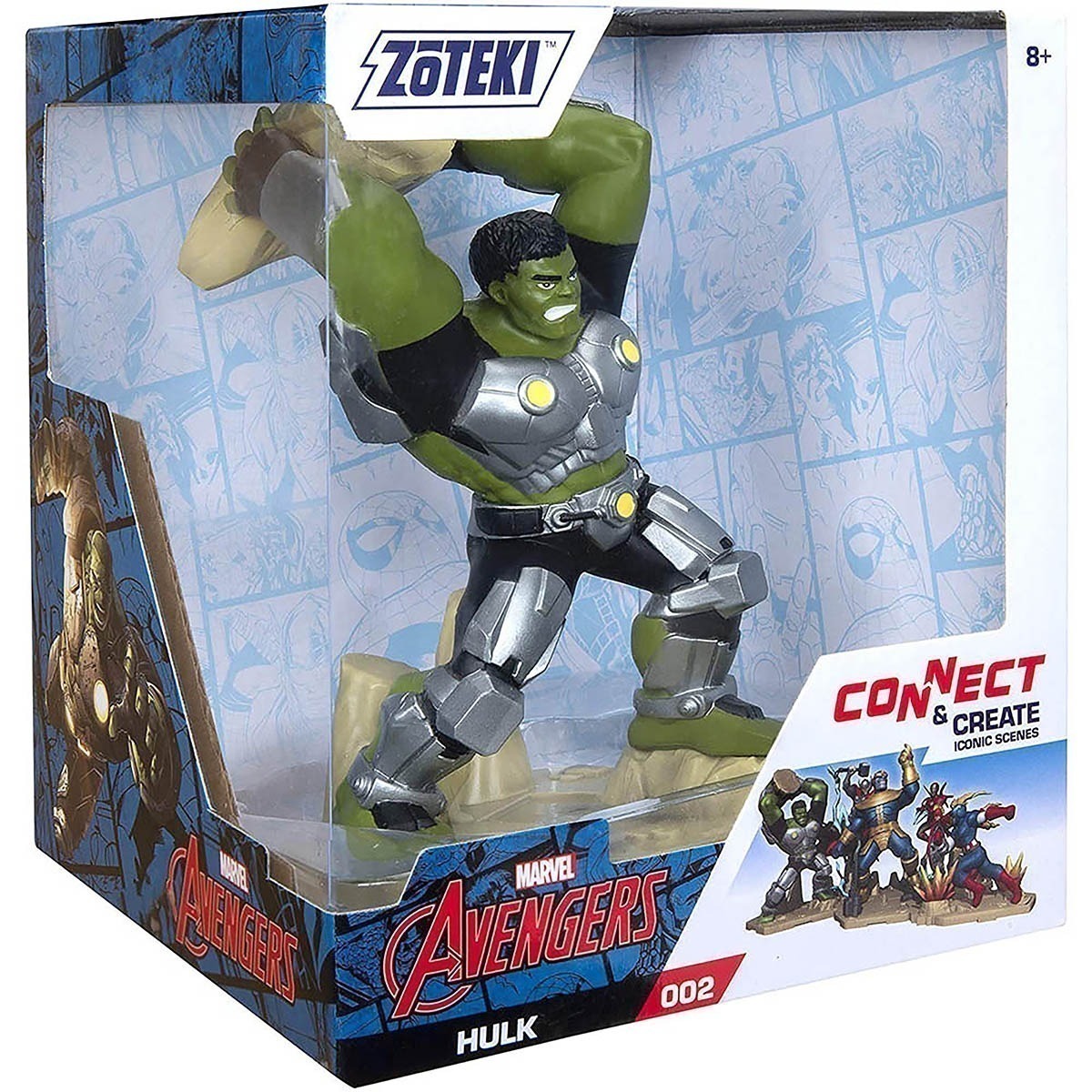 Zoteki - Os Vingadores - Hulk 15 Cm