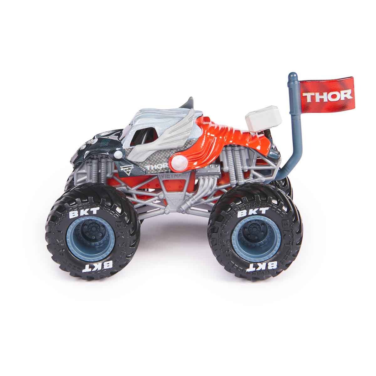 Carrinho Do Thor Escala 1:64 Marvel - Monster Jam