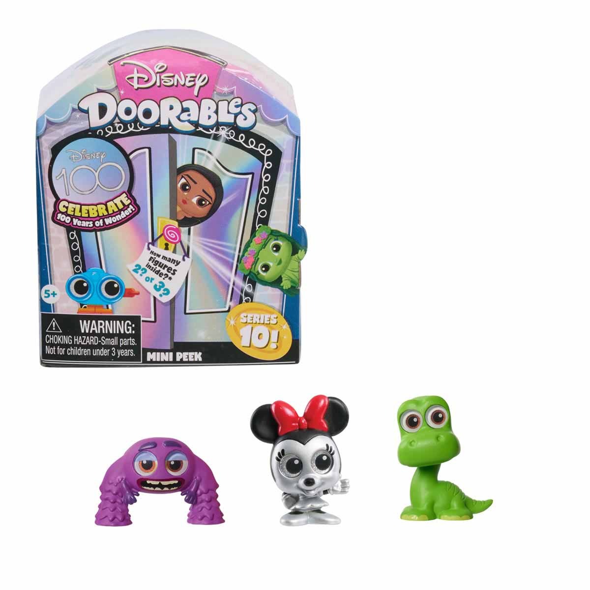Mini Pack Com 2 Ou 3 Bonecos - Doorables Disney Mini Pack Com 2 Ou 3 Bonecos - Doorables Disney