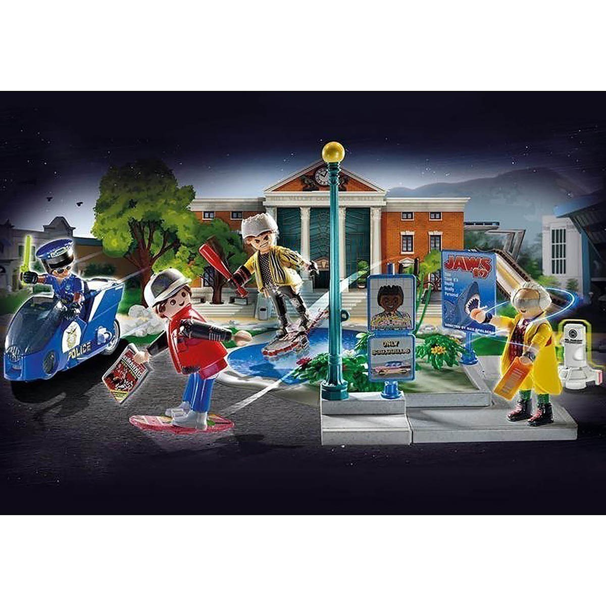Playmobil - Parte Ii Hoverboard Chase - De Volta Para O Futuro - 70634