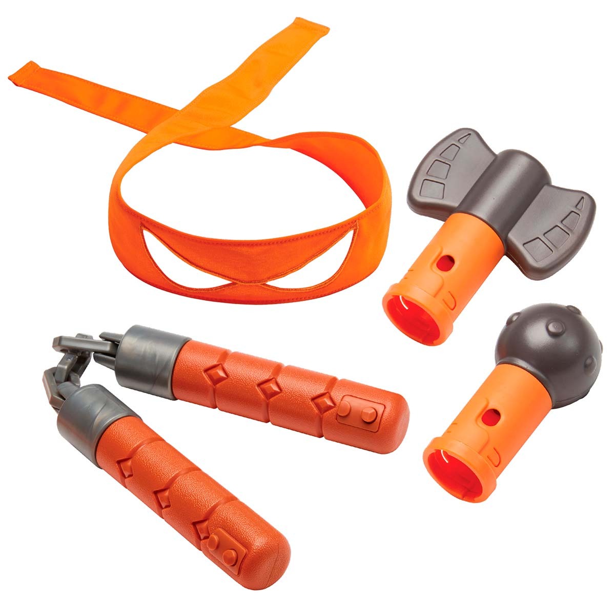 Bandana e Nunchaku Michelangelo - Tartarugas Ninja Mutations