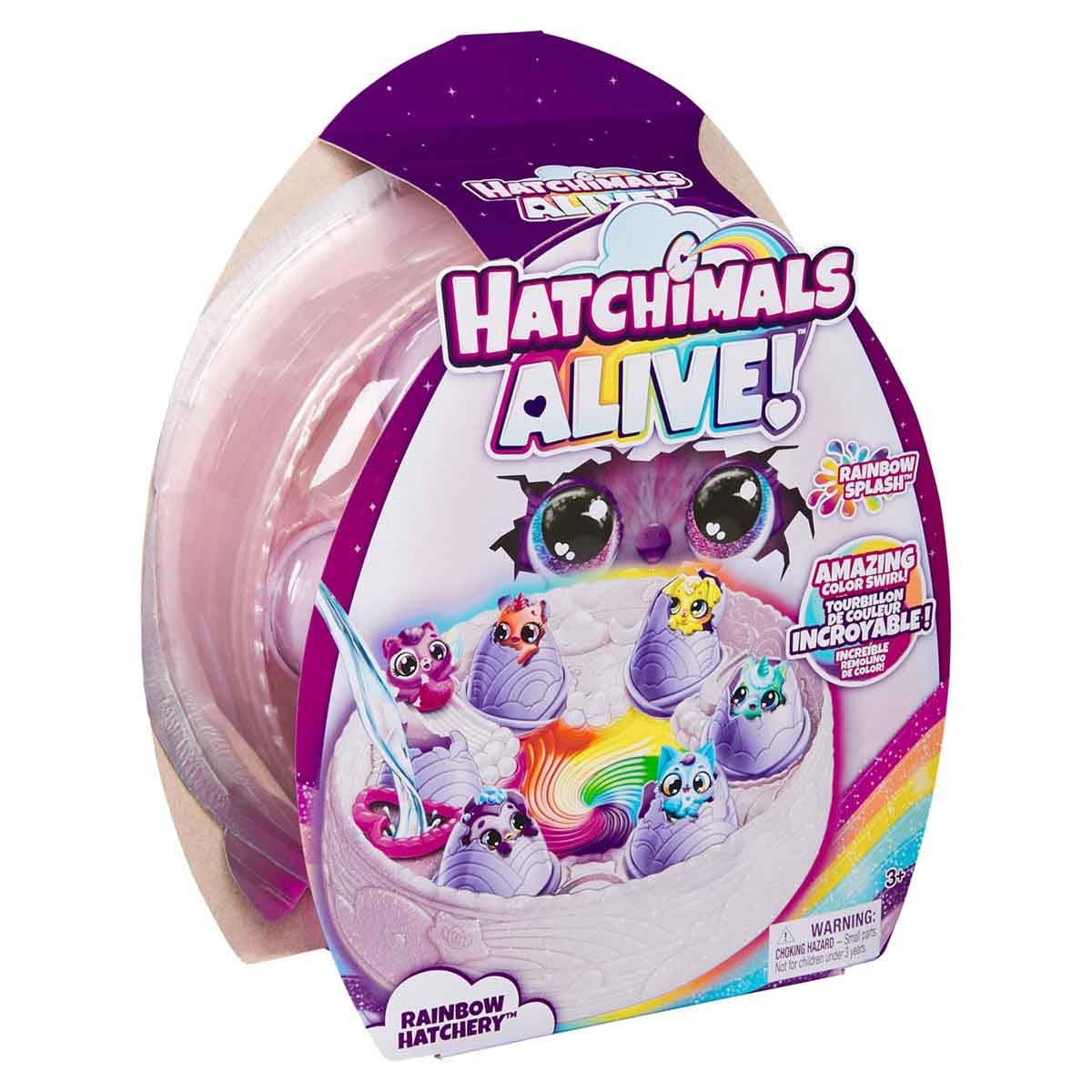 Viveiro Arco-Íris Com 6 Ovos Surpresa - Hatchimals Alive!