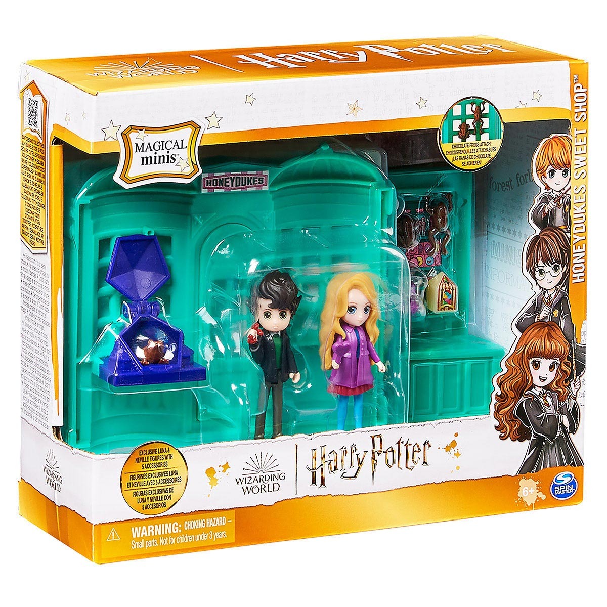 Harry Potter - Playset Dedos De Mel Com Neville E Luna
