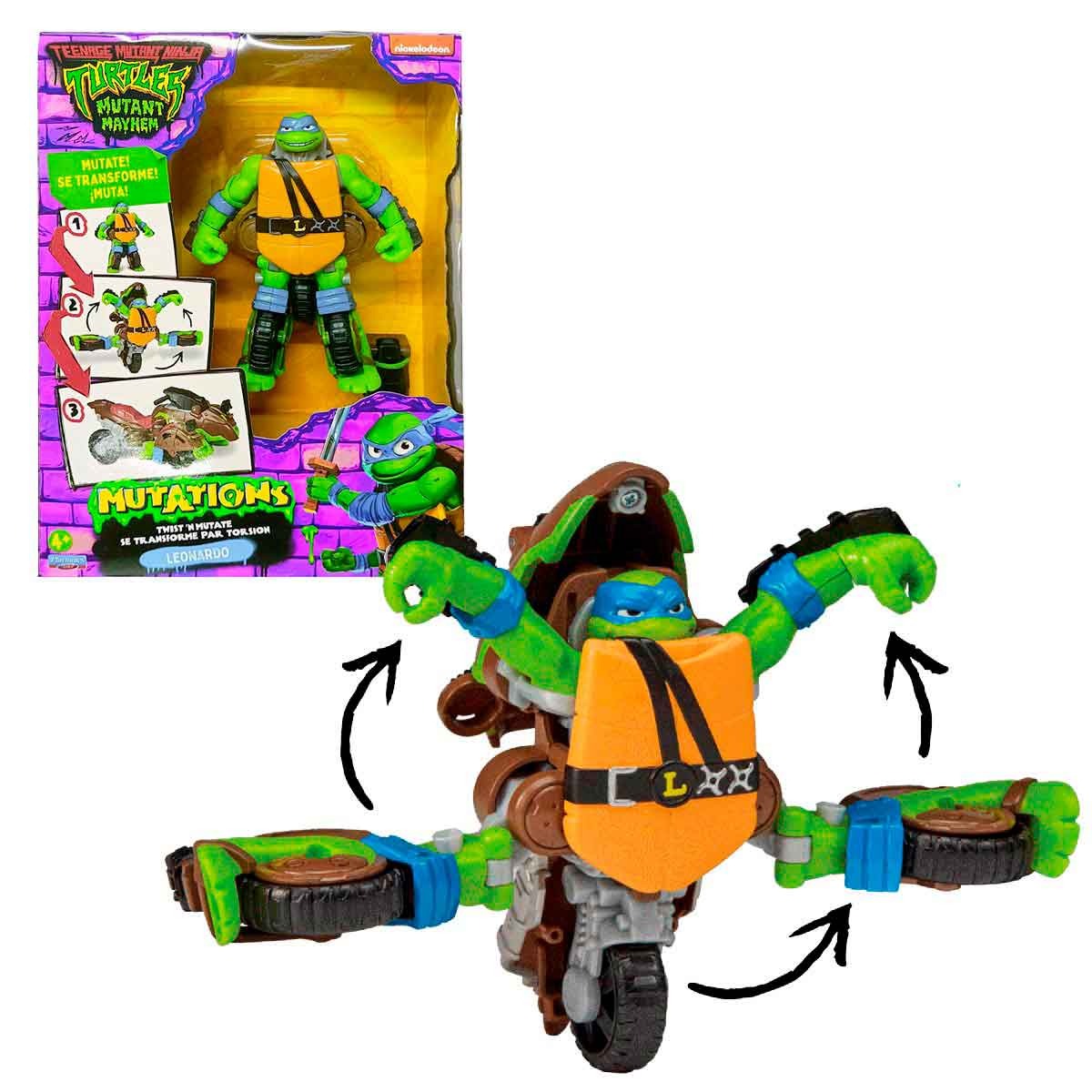 Moto Mutante Transformadora Do Leo - As Tartarugas Ninja